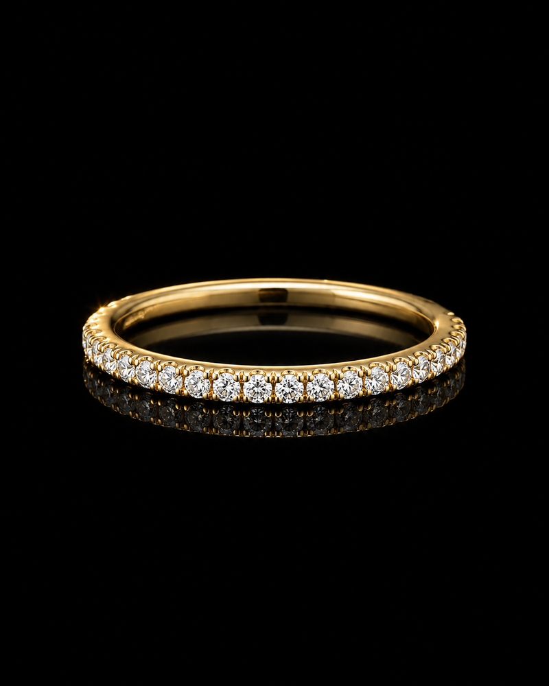 Pierścionek Diamond Geometry – Stackable Ring