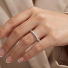 Pierścionek Diamond Geometry – Stackable Ring