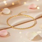 Bransoletka Chain Stack – Pozłacana Bransoletka Łańcuszkowa