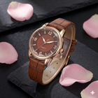 Zegarek Two Tone Elegance – Damski Zegarek Kwarcowy ze Skórzanym Paskiem