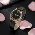 Zegarek Two Tone Elegance – Damski Zegarek Kwarcowy ze Skórzanym Paskiem