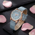 Zegarek Two Tone Elegance – Damski Zegarek Kwarcowy ze Skórzanym Paskiem