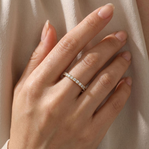 Pierścionek Diamond Geometry – Stackable Ring